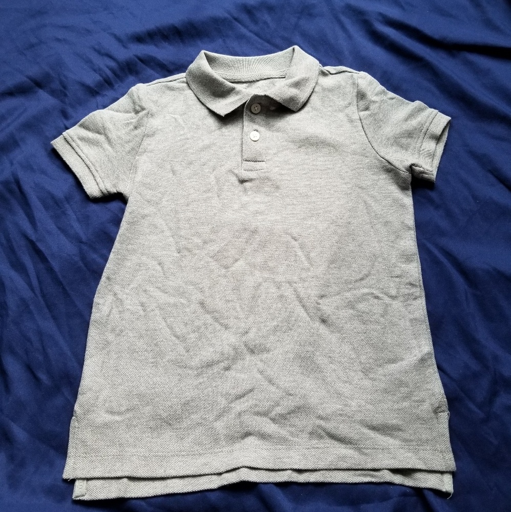Gymboree 3 XXS Boy's Gray Polo